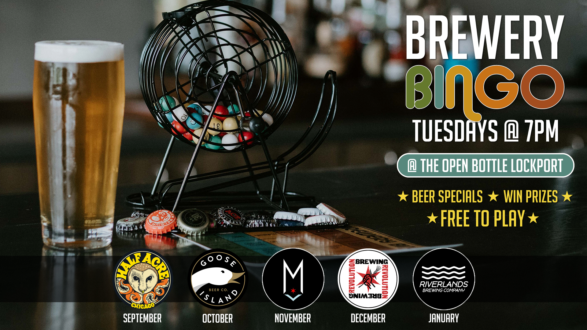Event: Brewery Bingo at Lockport