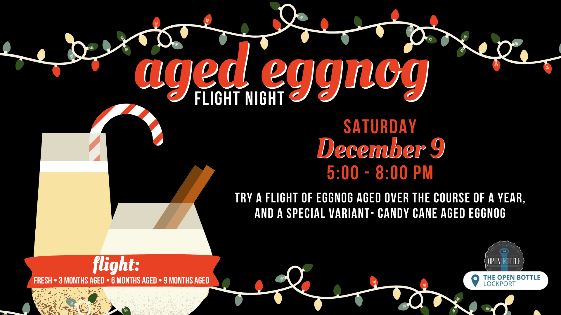 Event: Aged Eggnog Flight Night in Lockport