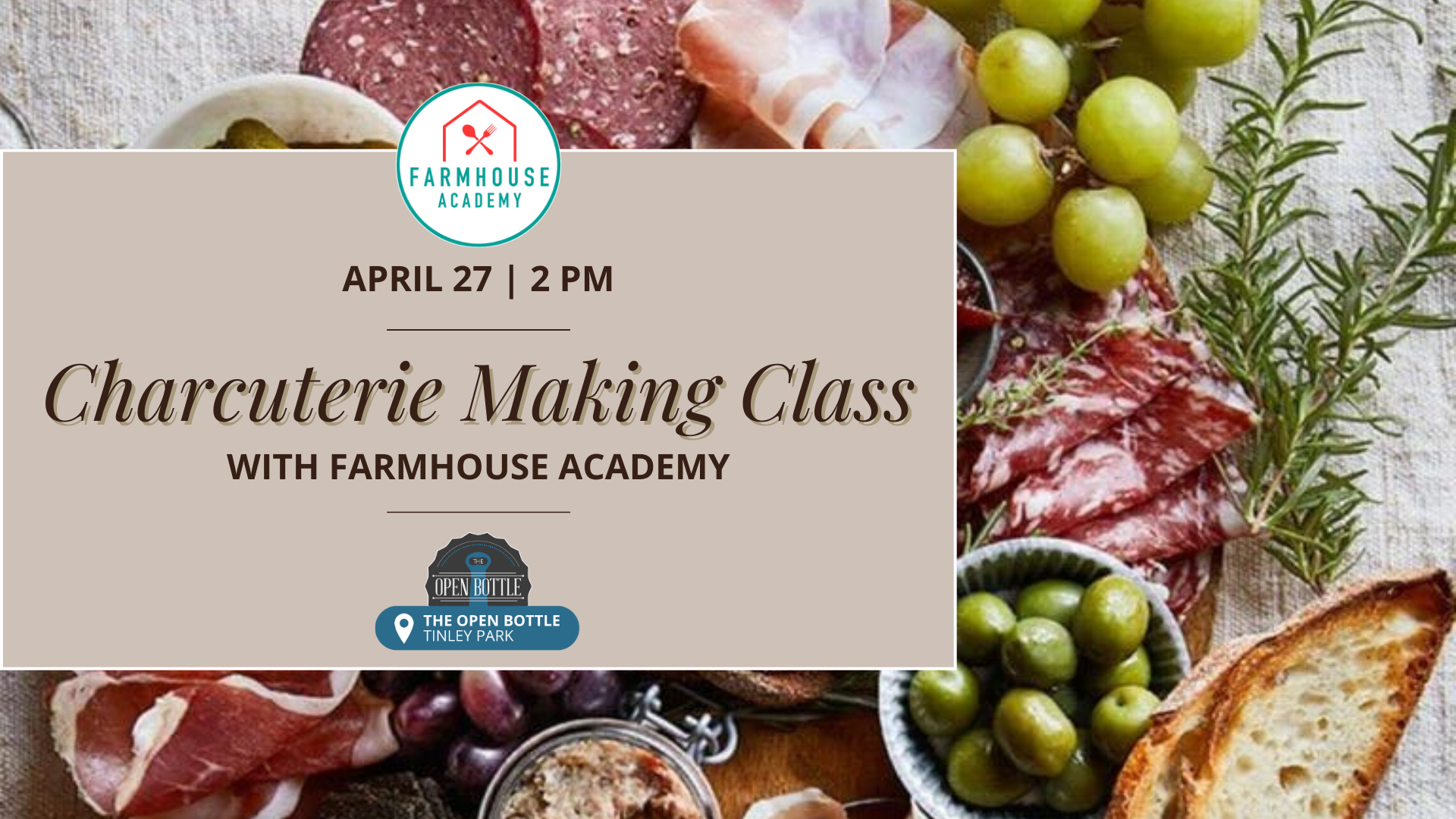 Event: Charcuterie Making Class with Farmhouse Academy