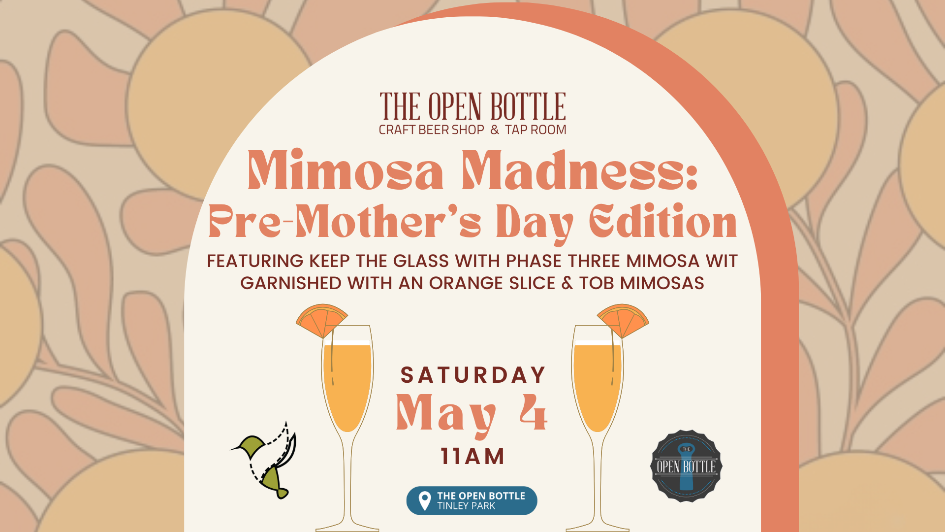Event: Mimosa Madness: Pre-Mother’s Day Edition