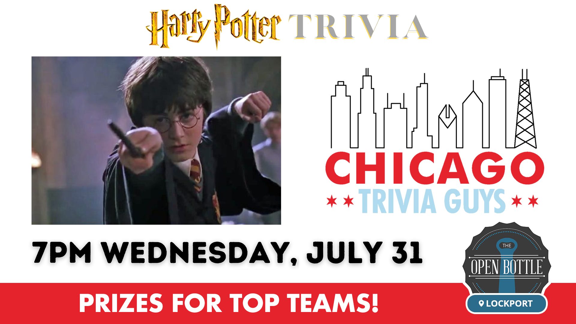 Event: Harry Potter Trivia with Chicago Trivia Guys