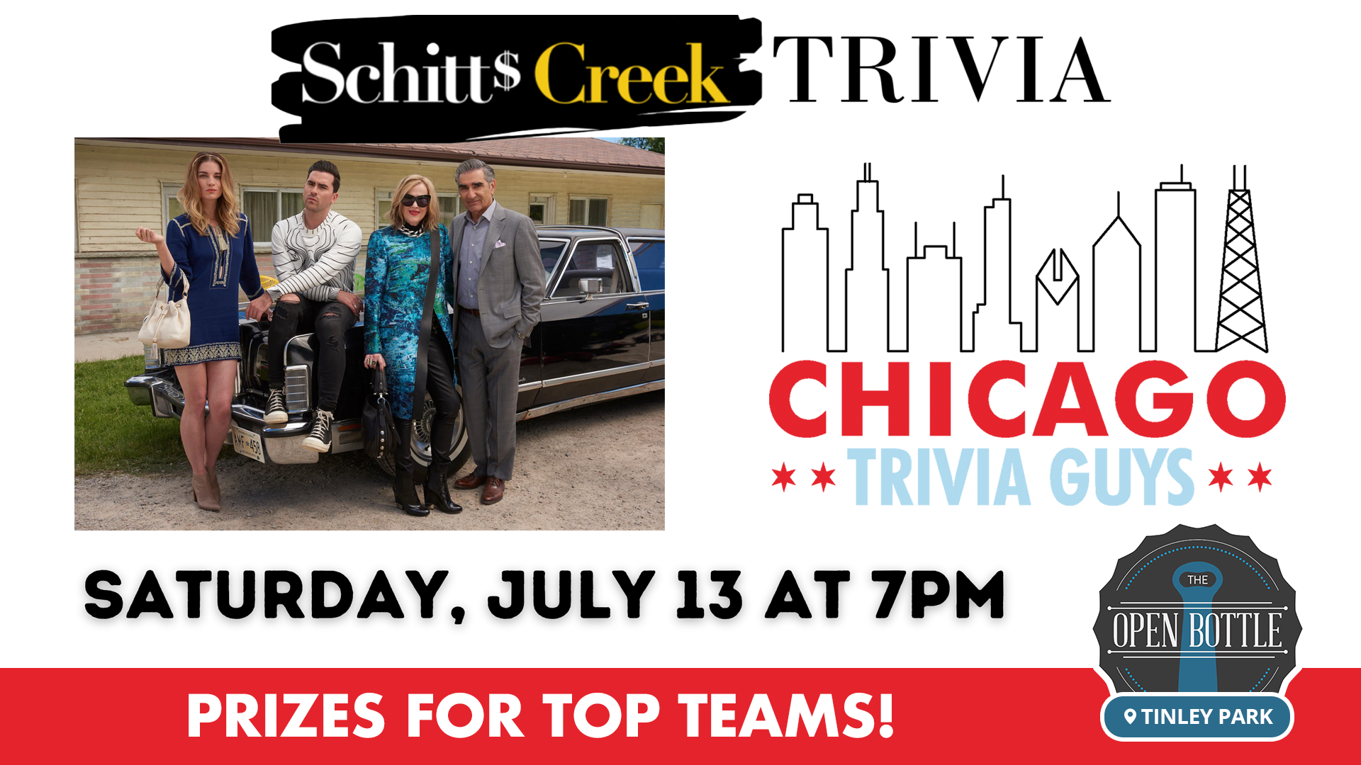 Event: Schitt’s Creek Trivia with Chicago Trivia Guys